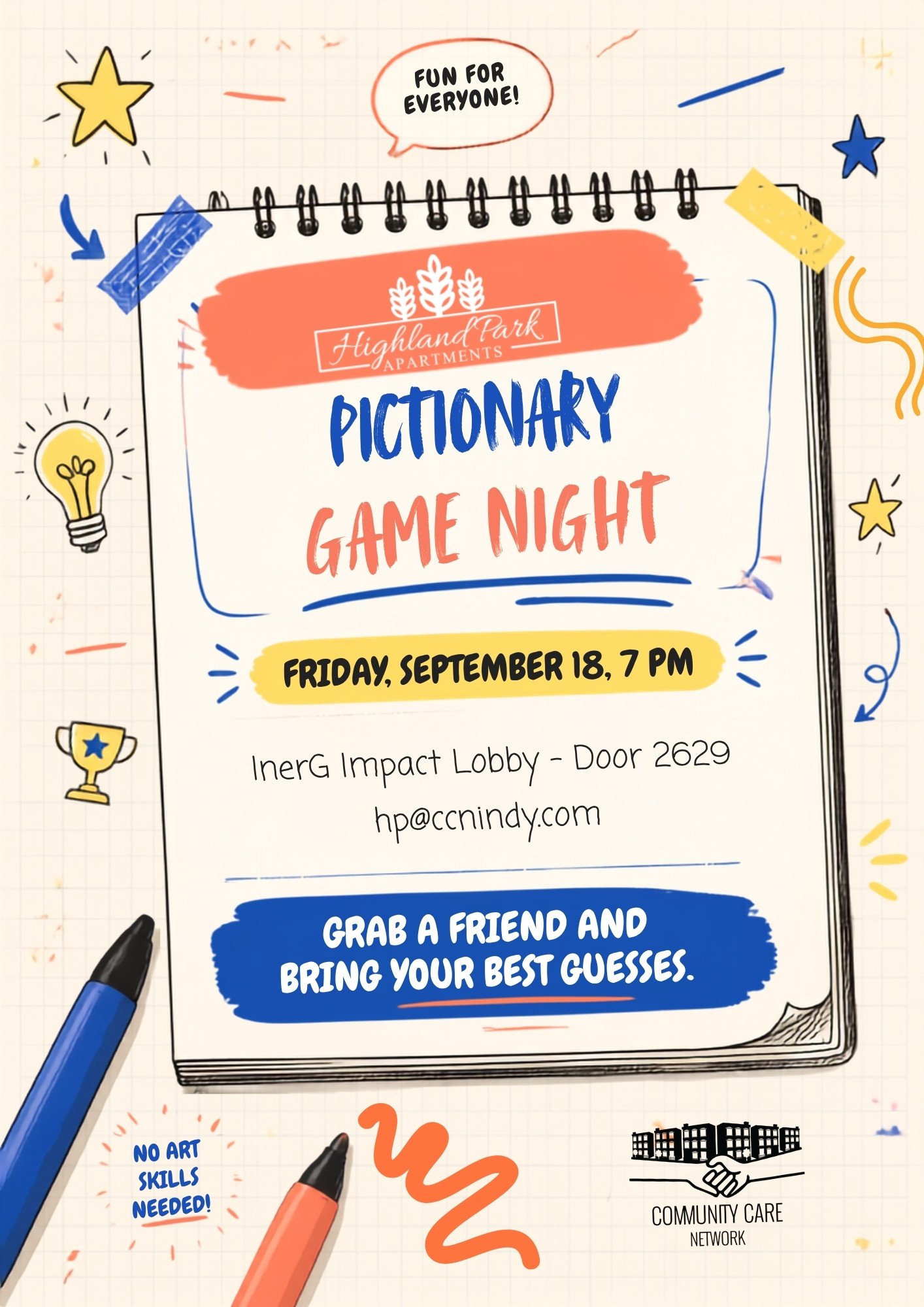 PICTIONARY GAME NIGHT