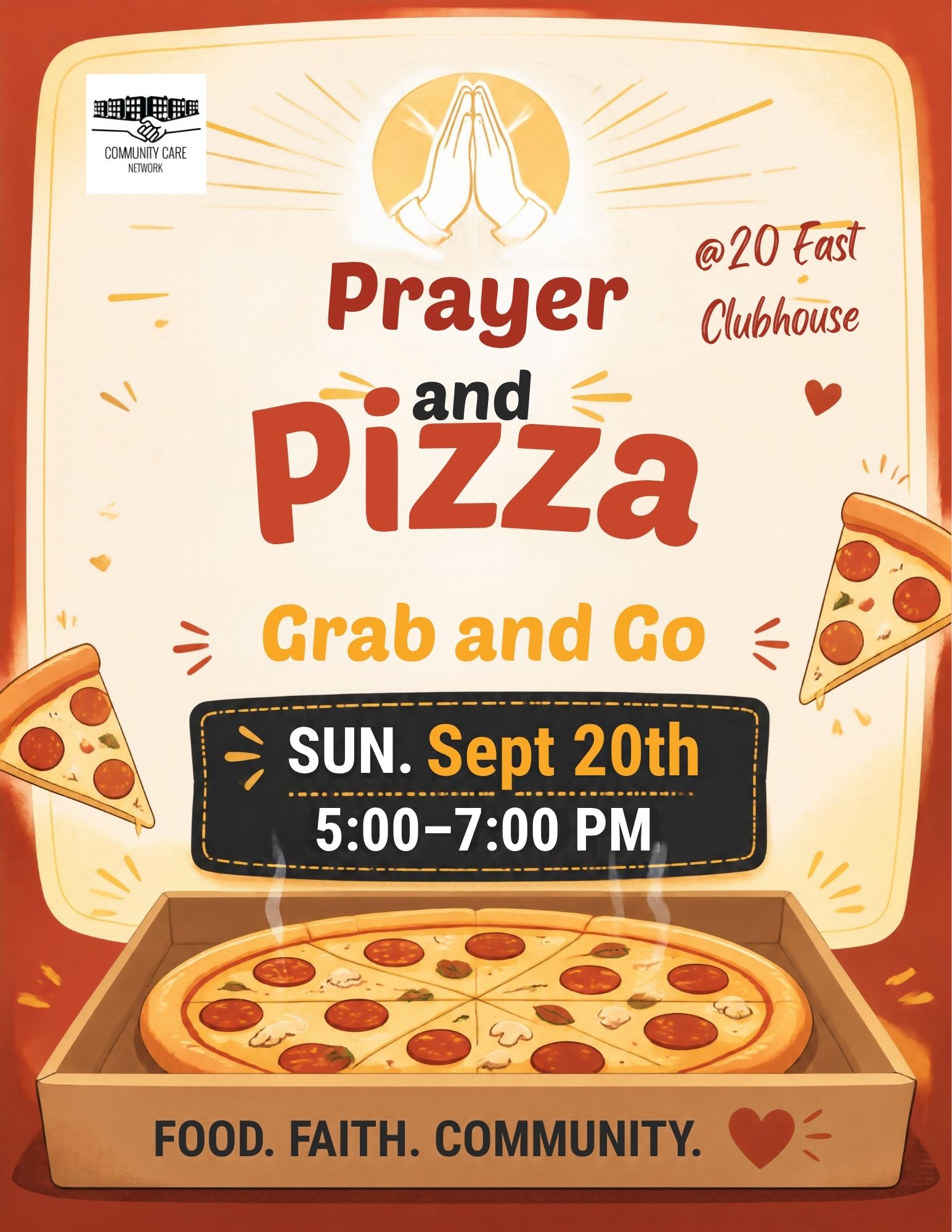 Pizza and Prayer Grab and Go