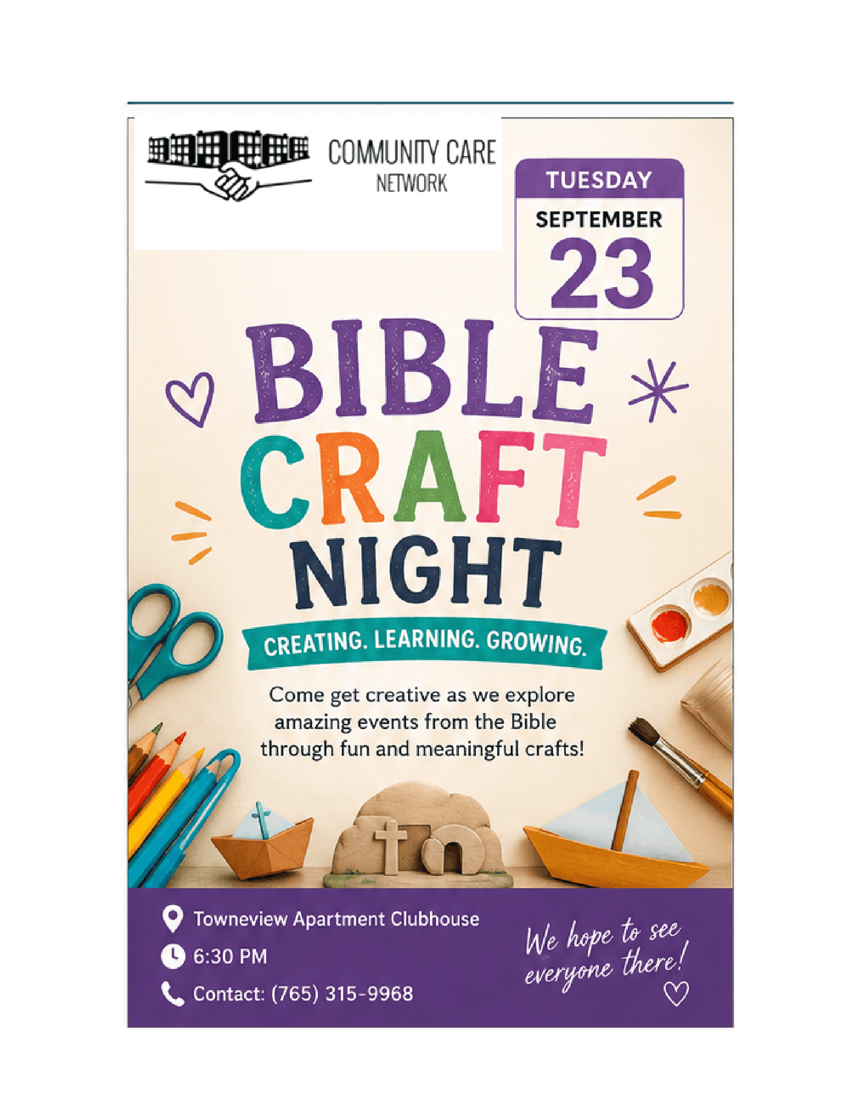 Bible Craft Night